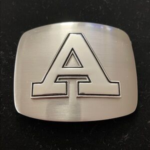 Metal Belt Buckle with Letter A